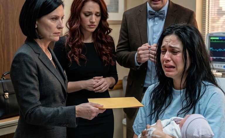 After Giving Birth To Her Angel, Her Mother-In-Law And Her Husband’s Mistress Handed Her Divorce Papers — They Thought She Was A Poor Woman With Nothing, Not Knowing That She Was The Owner Of The Entire Hospital And The Empire That Kept Them Alive The Pain Of Childbirth And Betrayal.