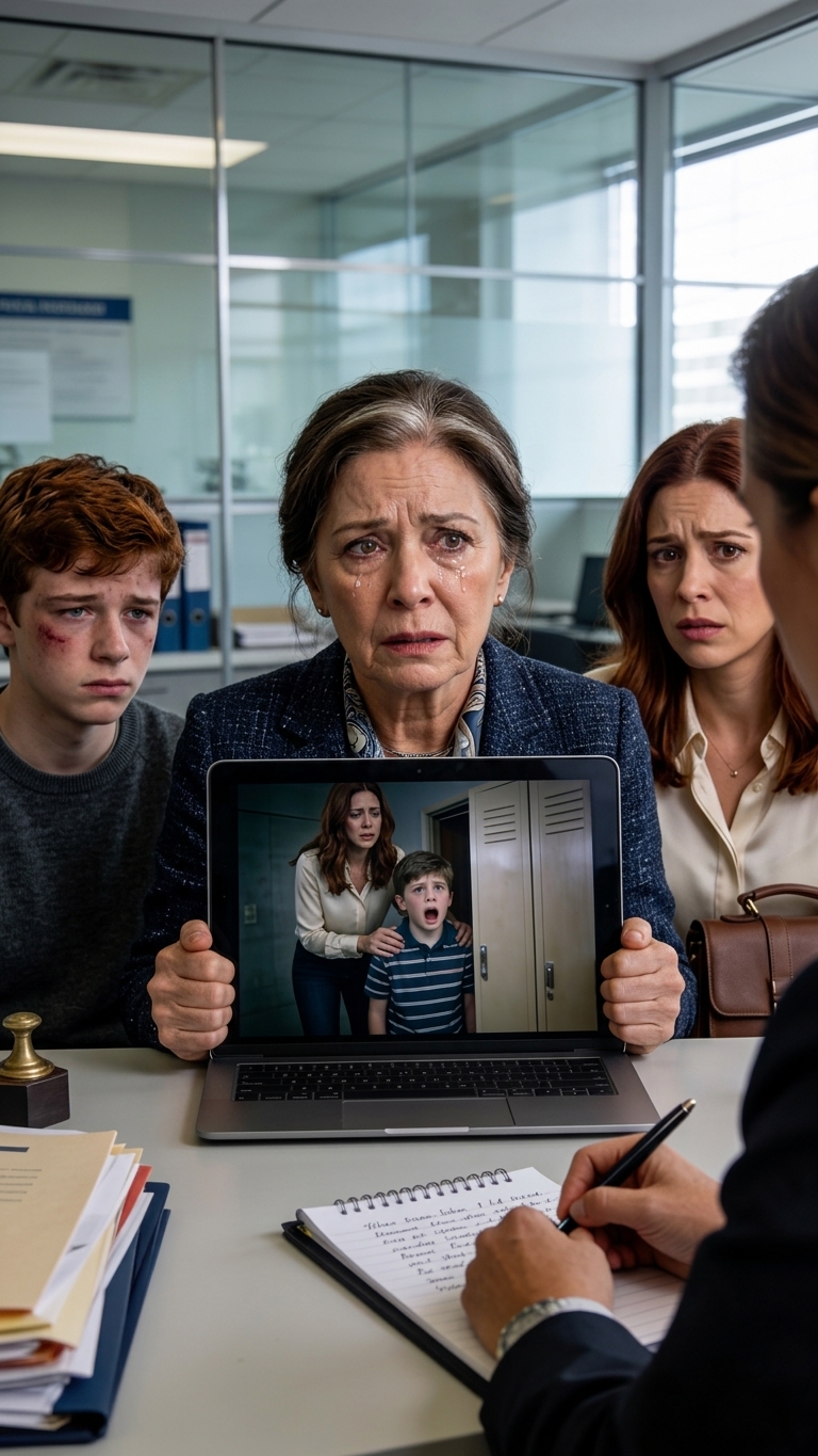 My 12-year-old Grandson called me and said, “Please save me from my devil Mother”… At first, I thought he might be joking, but just to be sure, I put cameras in his room without telling anyone. WHAT I SAW ON THE FOOTAGE SHOCKED ME!