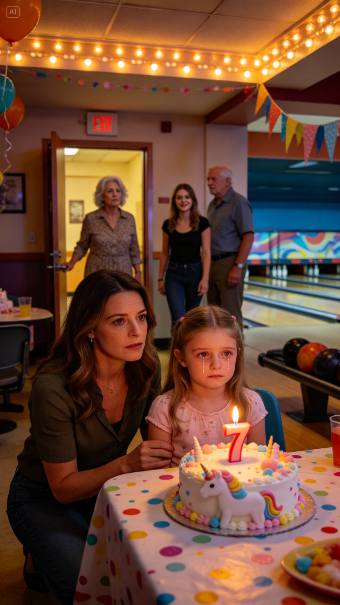 They left my seven-year-old sitting there with a cake she was too shocked to blow out, her hands flat in her lap like she could hold her feelings down. “We’re busy,” my mom said, and my sister laughed under her breath. I didn’t yell or beg—I rewrote the guest list and the rules in the same breath.