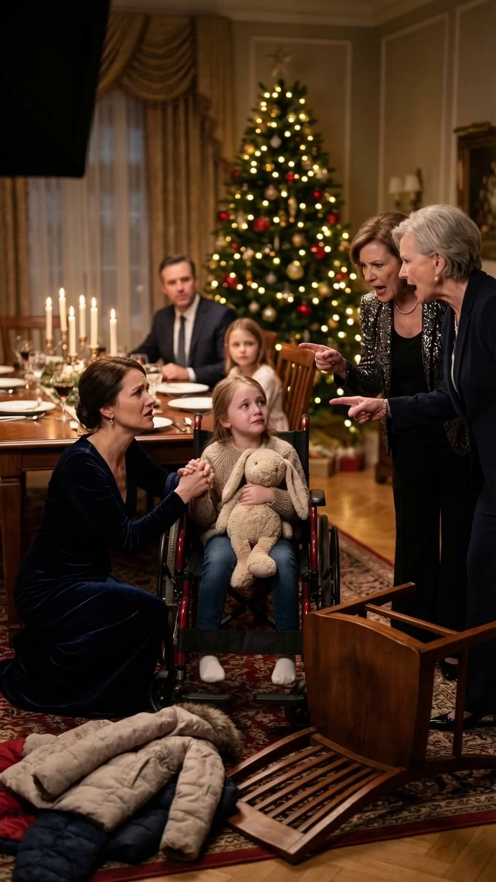 At Christmas Dinner, My Sister Pointed At My 12-Year-Old Daughter And Sneered, “We All Know She’s Faking It—Stop Pretending.” Then Her Son Shoved My Child Out So Hard. I Didn’t Argue. I Didn’t Scream. I Held My Daughter And Walked Out. They Had No Idea Their Lives Were Already About To Be Destroyed. – Royals