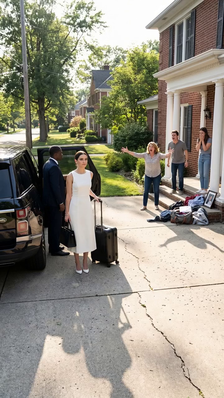 While My Husband Was Away On A Long Business Trip, My Mother-In-Law Threw All My Belongings Out Of The House. “Anna’s Boyfriend Needs Space For His Dog, So You’ll Sleep In The Garage,” She Said Coldly. I Didn’t Argue. I Just Made One Phone Call. Thirty Minutes Later, A Black Luxury SUV Pulled Up—And Took Me To The Penthouse Across The Street. – Royals