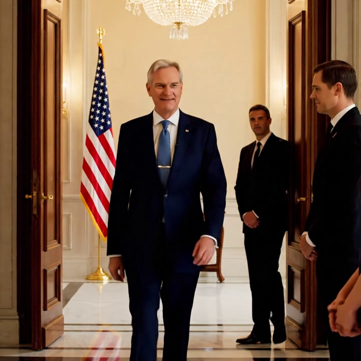 Op het verlovingsfeest van mijn zus stelde mijn vader me voor als “de bezorger van de maaltijdpakketten”. Toen gingen de voordeuren open en liep een hoge Amerikaanse ambtenaar rechtstreeks naar me toe.