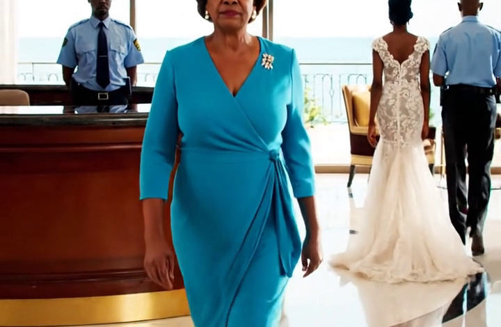During a family vacation at a beach hotel, my daughter-in-law yelled at the receptionist: ‘Don’t talk to the old lady, she’s just a maid’, while my son laughed beside him, not realizing that I was the silent owner of the entire hotel. My next action stunned him… the shrewish girl was equally stunned.