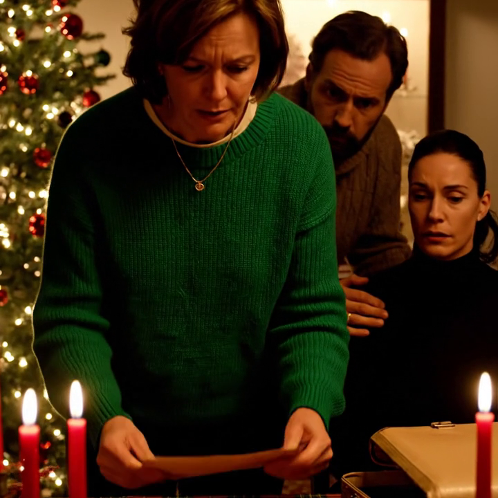 Tijdens het kerstdiner snauwde mijn zoon, pal voor ieders neus: “Geef je plaats aan mijn vrouw of ga weg!”, in de veronderstelling dat ik zou toegeven en een glimlach zou forceren. Ik maakte geen ruzie en verzette me niet. Ik stond rustig op, pakte mijn koffer en liep weg. De volgende ochtend bracht ik kalm twee veranderingen aan die zijn gevoel van comfort in één klap veranderden, en tegen de tijd dat ze beseften wat ik had gedaan, was de grijns verdwenen en voelde de hele sfeer in de kamer anders aan.