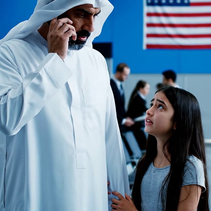 Toen ik veertien was, werd ik achtergelaten op de internationale luchthaven van Dubai omdat mijn broer het een “grap” noemde. Ik was blut, trilde van de honger en had vreselijke adem toen een lange Arabische man in een wijdvallend wit gewaad voor me stopte en zei: “Kom met me mee. Geloof me, ze zullen hier spijt van krijgen.” Vier uur later ging er een telefoontje uit waardoor ieders stemming veranderde.