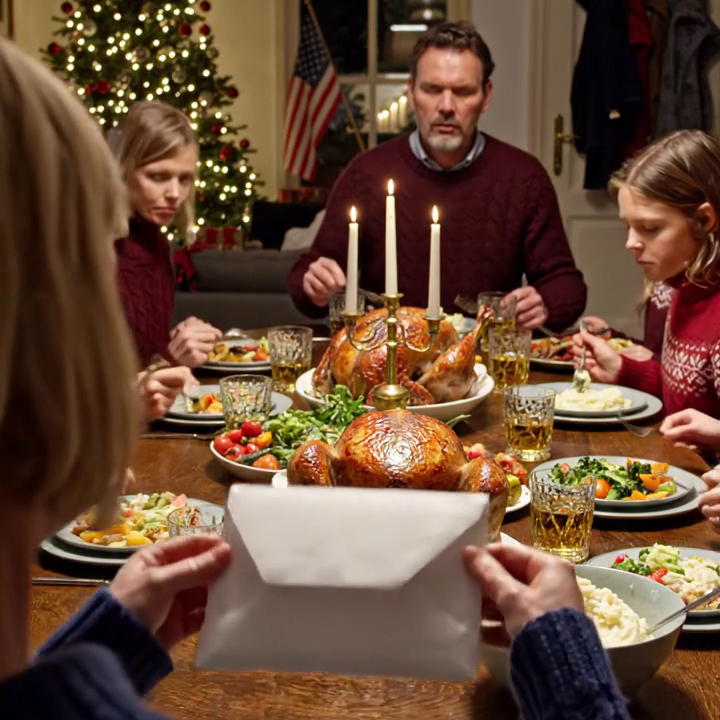 My family said my 17-year-old adopted daughter couldn’t attend my sister’s wedding. I didn’t argue. I just said, “Then my household won’t be there.” But when Christmas dinner came, I quietly changed one small thing—and in less than a minute, the whole table erupted, everyone completely losing control… because they suddenly realized I’d done something no one could stop in time. I was three steps ahead of them.