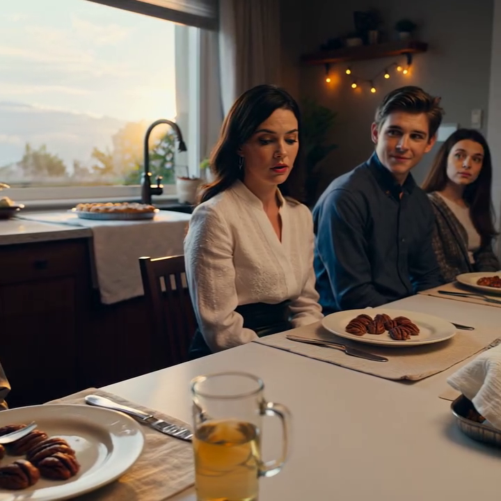 ‘Hoe voelt het om nutteloos te zijn, mam?’ spotte mijn zoon voor ieders neus. Ik glimlachte en zei: ‘Best wel machtig, want ik betaal net je hypotheek niet meer.’ Zijn vrouw verstijfde. ‘HYPOTHEEK!?’