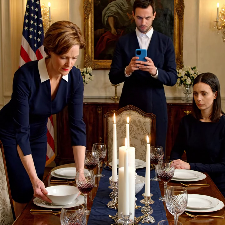 I never told my fiancé that I bring in $37,000 a month. He only knew me as someone who lives simply. He invited me to dinner with his parents. I wanted to see how they would treat someone they believed wasn’t well-off—so I showed up looking plain, a little too trusting. But the moment I sat down, his sister quietly lifted her phone to record, and his mother placed an extra plate… at the farthest seat at the table, as if I were just a stranger.