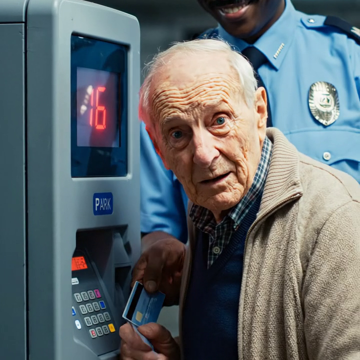 Black Security Guard Pays the Parking Fee for an Old Man, Not Knowing He’s a Billionaire – Family Stories