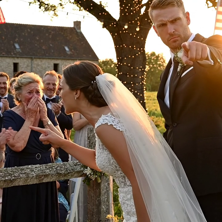 Op de bruiloft van haar zoon schreeuwde hij: “Ga weg, mam!”