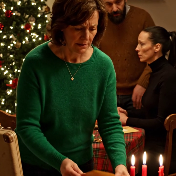 Tijdens het kerstdiner snauwde mijn zoon, pal voor ieders neus: “Geef je plaats aan mijn vrouw of ga weg!”, in de veronderstelling dat ik zou toegeven en een glimlach zou forceren. Ik maakte geen ruzie en verzette me niet. Ik stond rustig op, pakte mijn koffer en liep weg. De volgende ochtend bracht ik kalm twee veranderingen aan die zijn gevoel van comfort in één klap veranderden, en tegen de tijd dat ze beseften wat ik had gedaan, was de grijns verdwenen en voelde de hele sfeer in de kamer anders aan.