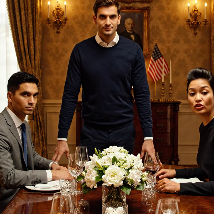 My Wife Brother’s New Girlfriend Mocked Me At Dinner, And Everyone Laughed. My Wife’s Dad Told Me To “Stop Making His Family Look Bad.” So I Let Them Mock Me, Until She Mentioned Her Job. Then I Pulled Out My Phone – And Watched Their Smiles Fade.