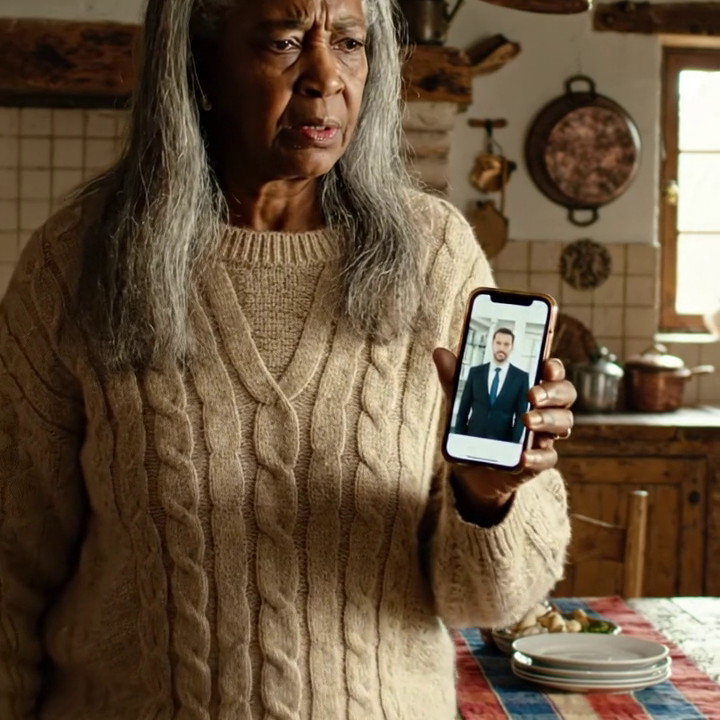 Schoondochter heeft haar telefoon thuis laten liggen. Hij ging over…