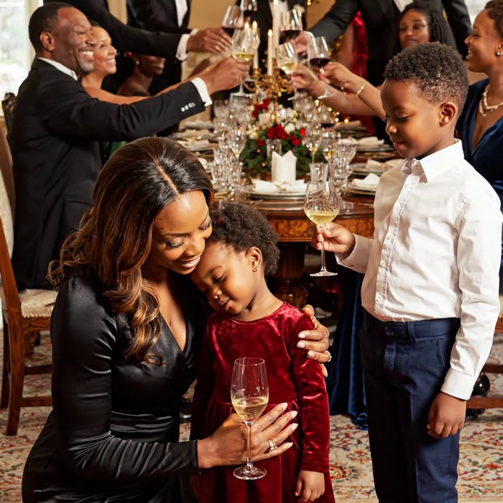 At The Christmas Party, My 4-Year-Old Daughter Mistakenly Spilled Water On The Floor…… – Viralstory Travel2days