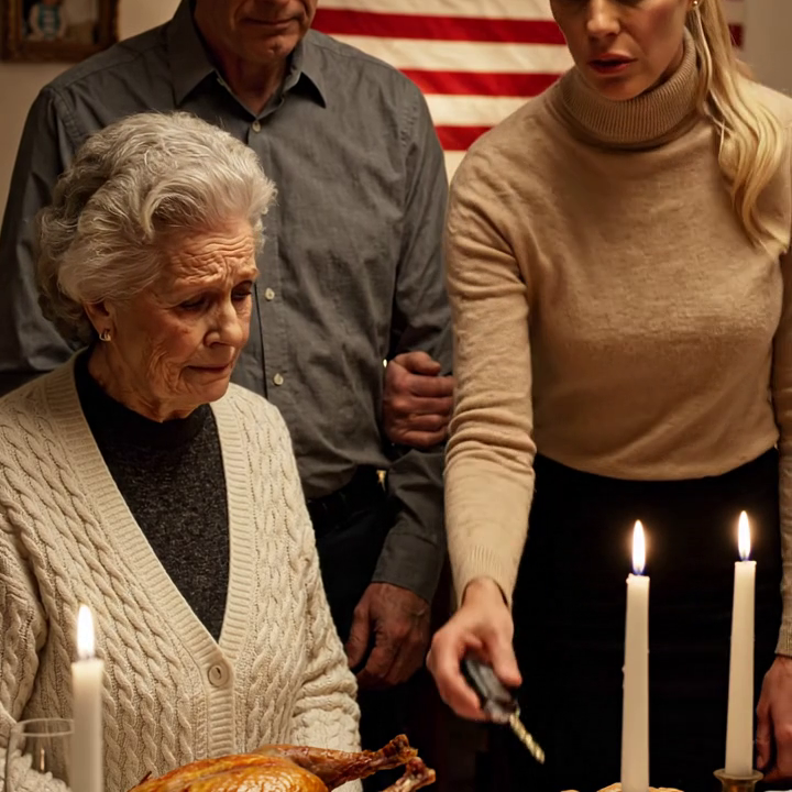 Op een avond nodigde mijn zoon me uit voor het avondeten. Zodra ik binnenkwam, stond er al een extra plaats aan tafel… voor mijn man – de man die twee jaar geleden was overleden. Ik vroeg waarom. Mijn zoon probeerde kalm te blijven, maar zijn handen trilden nog steeds een beetje toen hij zei: “Mam, er is iets wat we je nooit hebben verteld.”