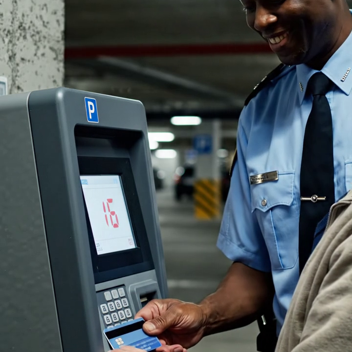 Black Security Guard Pays the Parking Fee for an Old Man, Not Knowing He’s a Billionaire – Family Stories