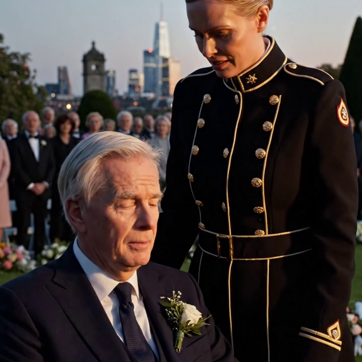 On the day New York’s most feared man rolled into his wedding in a wheelchair, his bride ran to the airport with another man — and the quiet maid from the kitchen stepped out in front of 350 guests to ask him one question that froze the whole garden