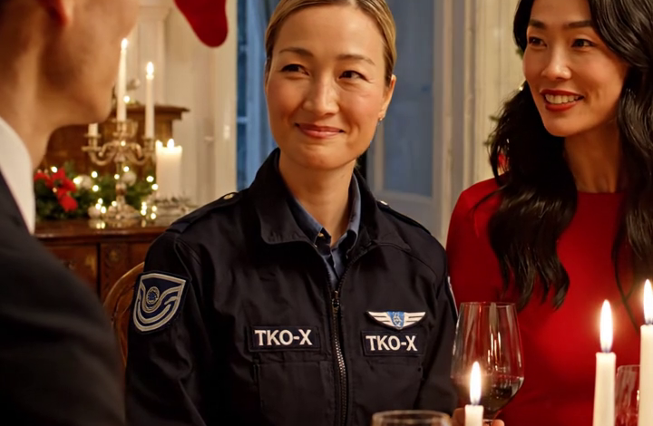 Mijn zus deed mijn baan met Kerstmis onbelangrijk klinken, waarna haar man naar mijn roepnaam vroeg