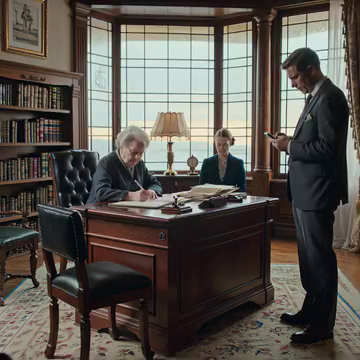 After My Husband Died, His Children Said, “We Want The Estate, The Business—Everything.” Everyone Thought I’d Lost My Mind. At The Final Hearing, I Signed The Papers. The Kids Smiled—Until Their Lawyer Turned Pale When He Read Them. WHEN HE READ THEM.