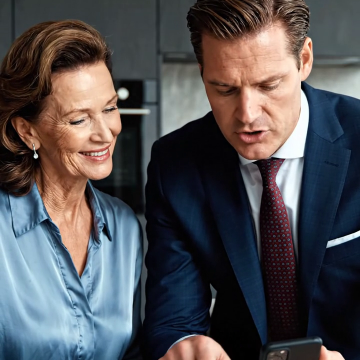 Toen ik belde om hen te feliciteren met de zwangerschap, lachte mijn schoondochter: “Ach schat, we vertellen je niets meer. Maak gewoon de aanbetaling voor het penthouse over en doe niet zo veeleisend.” Ik bedankte haar en nam afscheid. 48 uur later stuurde ik hen een envelop waardoor mijn zoon snikkend op zijn knieën smeekte