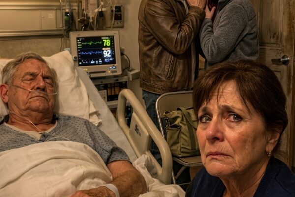 “Als hij er niet meer is”, fluisterde mijn zoon, “stoppen we mijn moeder in een verpleeghuis. Ze zal het toch niet in haar eentje volhouden.” – Ik ontwaakte uit een coma en hoorde dat mijn kinderen mijn dood planden – dus verdween ik met mijn vrouw en begon een nieuw leven dat ze niet konden aanraken