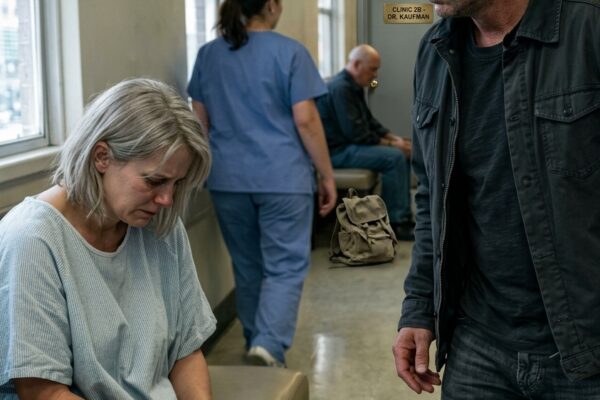 ‘Ik werd gediagnosticeerd voordat je vertrok.’ — Twee maanden na onze scheiding kwam ik mijn ex-vrouw tegen die alleen in de gang van een ziekenhuis zat, en één zin deed me beseffen dat ik op het slechtst mogelijke moment was weggelopen