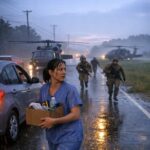 “Waar is de verpleegster?!” – Ze werd bij zonsopgang ontslagen en in de regen naar huis gestuurd omdat ze een leven had gered – Een uur later sloten twee militaire helikopters de snelweg af, en het ziekenhuis dat haar ontsloeg, hoorde precies wie ze had beschermd.