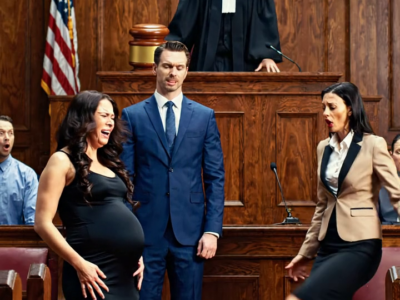 I was six months pregnant when I heard my husband’s mistress whisper, ‘Kick her hard in the belly… and we’ll tell the judge she fell.’ I should have run. Instead, I stayed just long enough to hear his answer—and that was the moment my marriage died. They thought I was weak, unstable, easy to erase. But neither of them knew one thing that would change everything in court… I was six months pregnant when I heard the sentence that changed everything. – True Stories