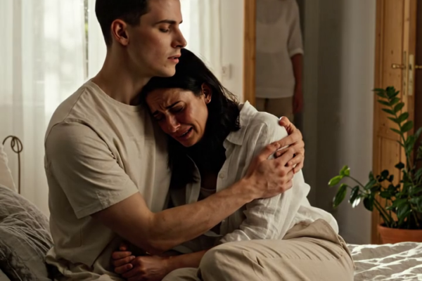 “Ik betrapte mijn man in bed met een andere vrouw, en ik schreeuwde niet… Ik maakte hem stilletjes kapot met één enkel telefoontje.”