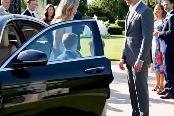 ‘Je zei altijd dat ik niet paste in het leven dat jij wilde.’ — Een gescheiden moeder bracht haar twee zonen mee naar de bruiloft van haar ex-man… Maar toen een tech-miljardair naast haar uit de auto stapte, werd het hele gezelschap stil.