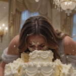 “Begrijp je wie ik ben?” Nadat ze in het bijzijn van vijftig gasten een taart in het gezicht van haar zwangere schoondochter heeft gegooid, beseft een machtige vrouw niet dat de miljardair-eigenaar van het hotel alles live ziet gebeuren via de lobbycamera’s.